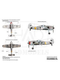 HAD models - FW-190 F-8 red 2; 9; W-517; w505