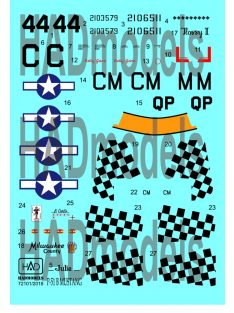 HAD models - P-51 B Mustang reprint