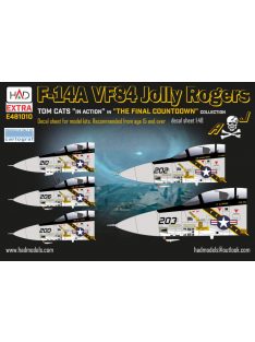   HAD models -  F-14A VF-84 ”A végső Visszaszámlálás” bővített változat matrica 1:48