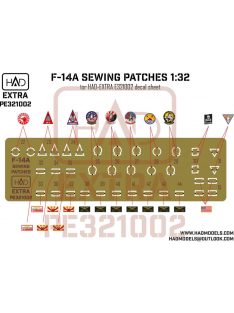   HAD models - F-14A Sewing patches VF-1; VF-84; VF-111 Photo-etched part