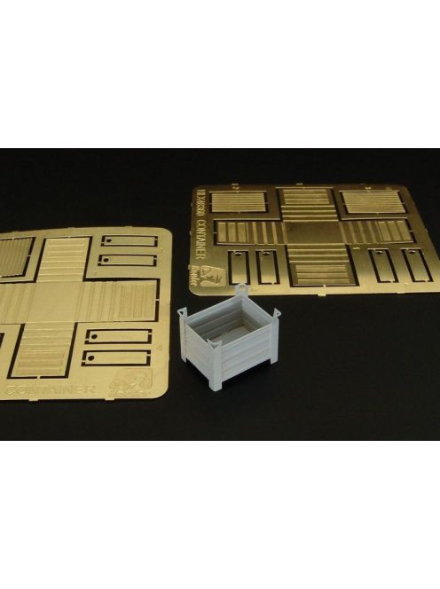 Hauler - 1/48 Steel containers (2pcs) PE kit of steel containers