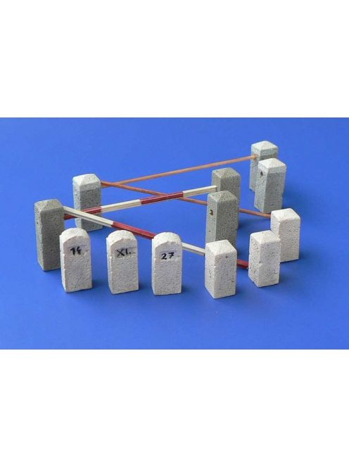 Hauler - 1/48 Stone bollards resin dio accessories