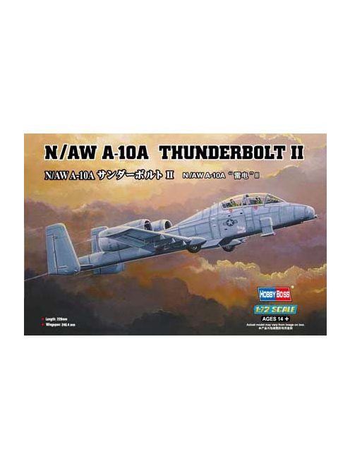 Hobbyboss - N/Aw A-10A  Thunderbolt Ii