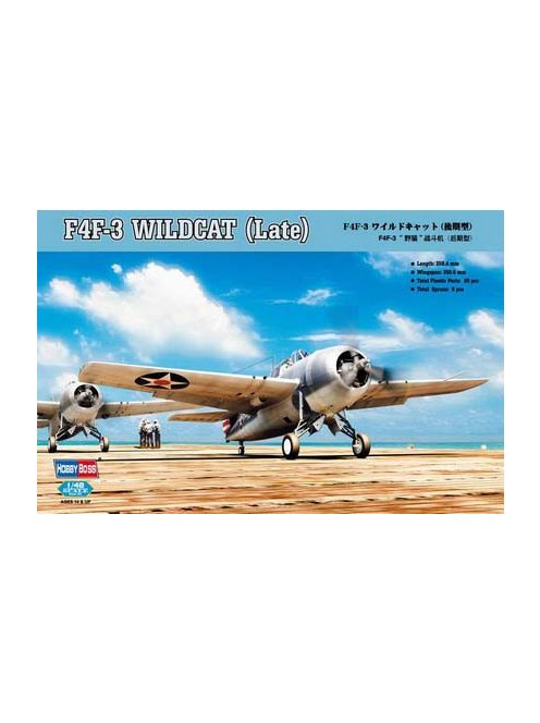 Hobbyboss - F4F-3 Wildcat Late Version