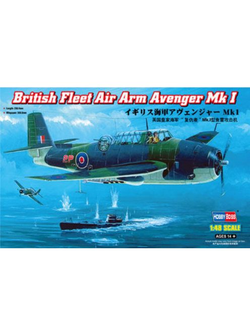 Hobby Boss - British Fleet Air Arm Avenger Mk 1