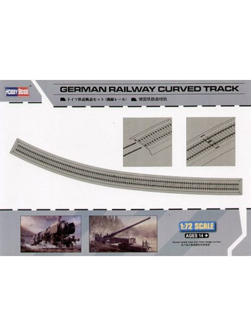 Hobbyboss - German Railway Curved Track