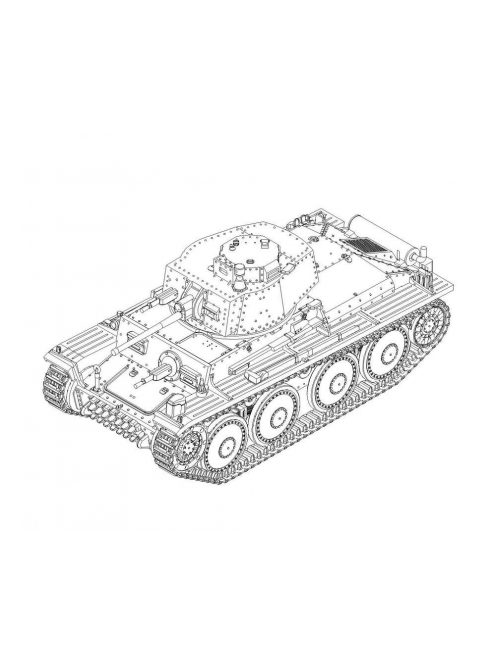 Hobbyboss - German PzKpfw 38(t) Ausf.E/F