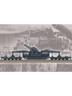   Hobbyboss - German KARL-Geraet 040/041 on Railway Transport Carrier