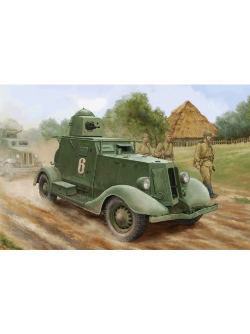 Hobbyboss - Soviet Ba-20 Armored Car Mod.1937