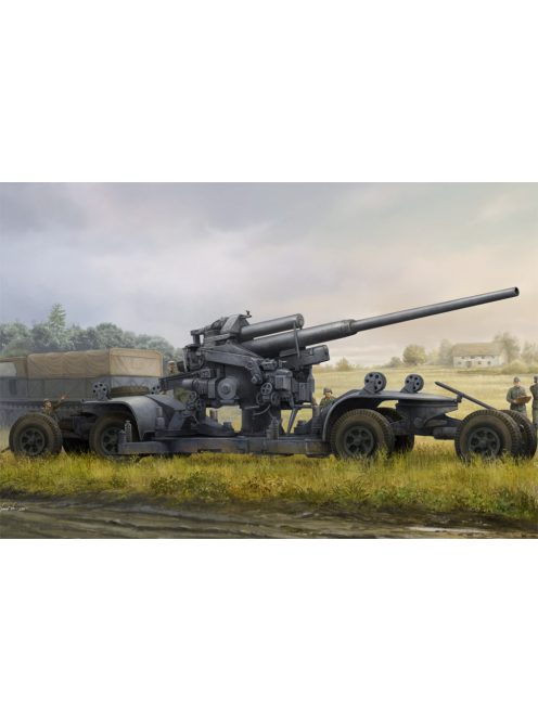 Hobbyboss - German 12.8cm FLAK 40