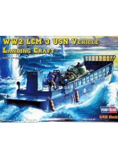 Hobbyboss - U.S. Lcm-3 Usn Vehicle Landing Craft