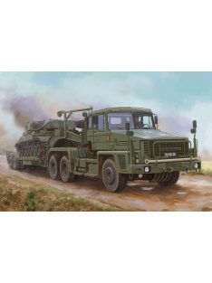   Hobbyboss - Scammell Commander with 62 tonne Crane Fruehauf semi-trailer