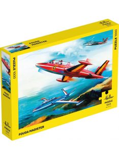 Heller - Puzzle Fouga Magister 1000 Pieces