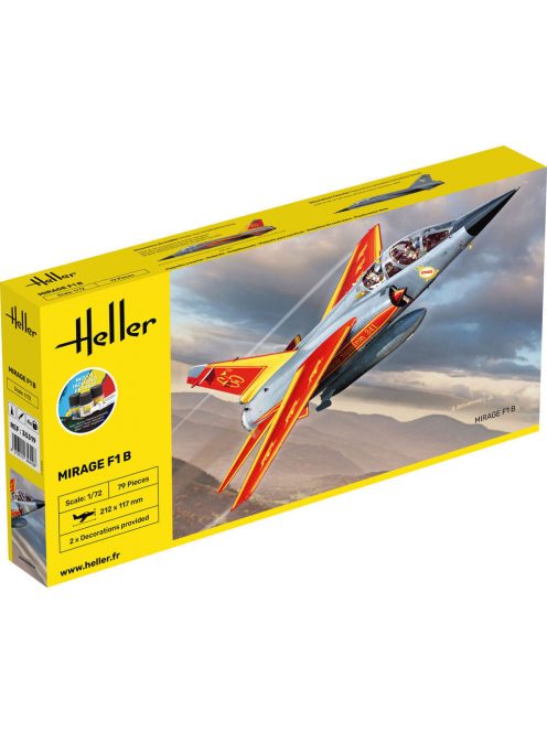 Heller - STARTER KIT Mirage F1