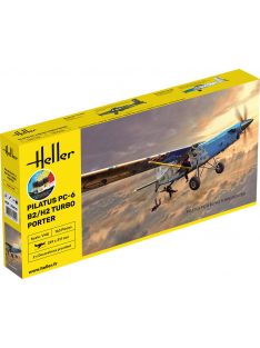 Heller - STARTER KIT PILATUS PC-6 B2/H2 Turbo Porter