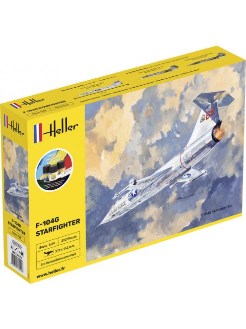 Heller - STARTER KIT F-104G Starfighter