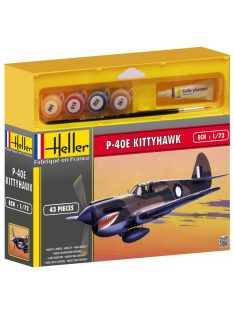 Heller - P-40E KittyHawk (chasseuer 2eme guerre