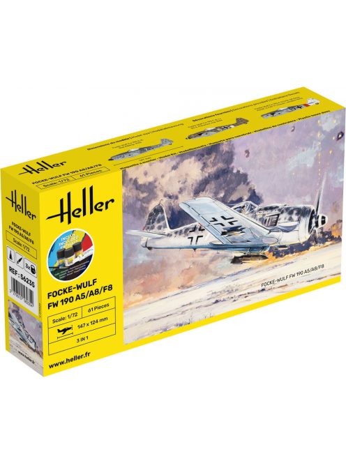 Heller - STARTER KIT FW 190 A5/A8/F8