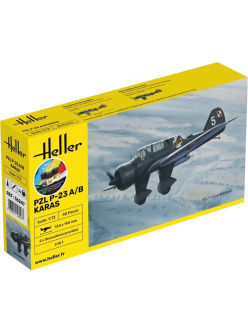 Heller - STARTER KIT PZL 23 Karas