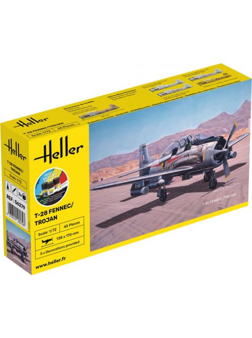 Heller - STARTER KIT T-28 FENNEC /TROJAN