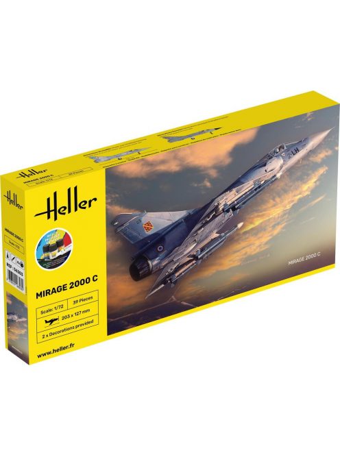 Heller - STARTER KIT Mirage 2000 C