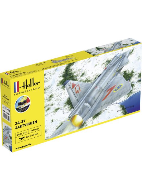 Heller - STARTER KIT Ja-37 Jaktviggen