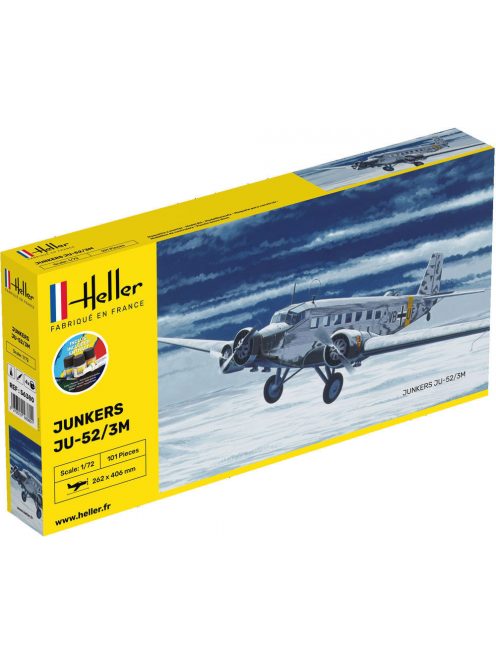 Heller - STARTER KIT Ju-52/3m