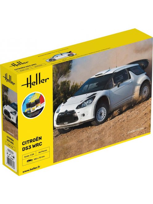 Heller - STARTER KIT Citroen DS3 WRC