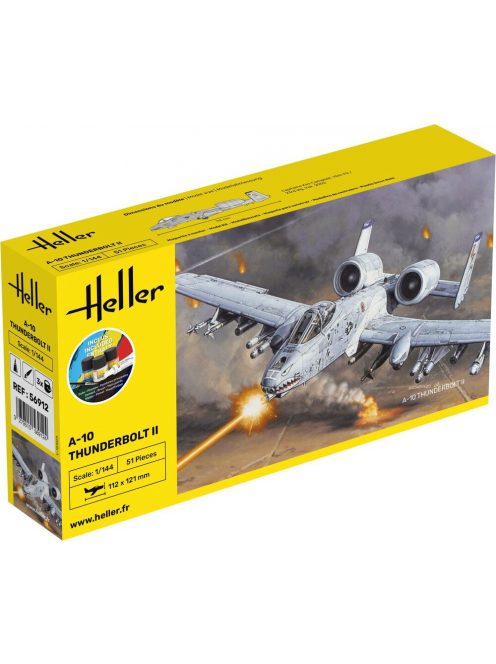 Heller - STARTER KIT A-10 Thunderbolt II