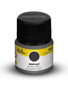 Heller - Peinture Acrylic 033 noir mat