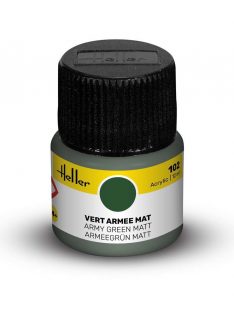 Heller - Peinture Acrylic 102 vert armee mat