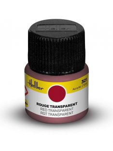 Heller - Peinture Acrylic 321 rouge transparent