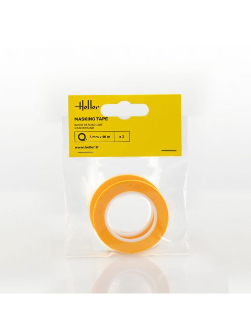 Heller - Masking tape 3 mm x 18 m (2 pieces)