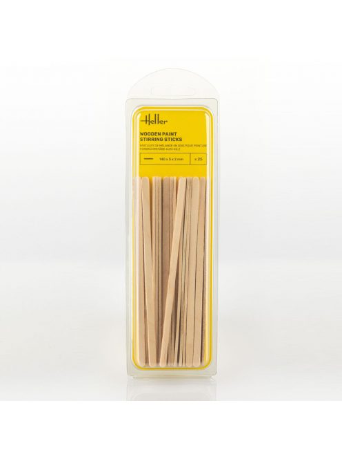 Heller - Wooden paint stirring sticks (25 pieces)