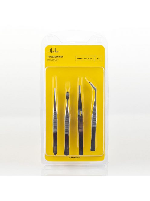 Heller - Tweezers Set (4 pieces)