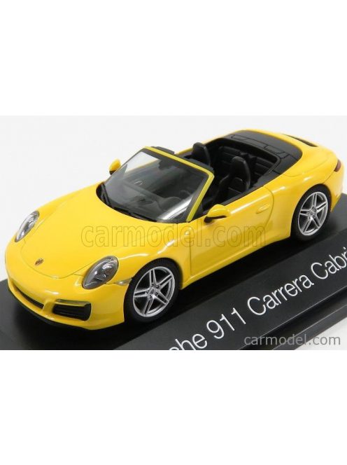 Herpa - Porsche 911 991-2 Carrera Cabriolet 2016 Yellow