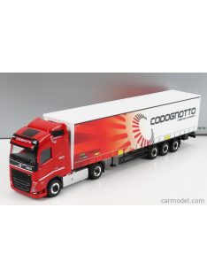   Herpa - Volvo Fh4 500 Truck Telonato Codognotto Transports 2020 Red White