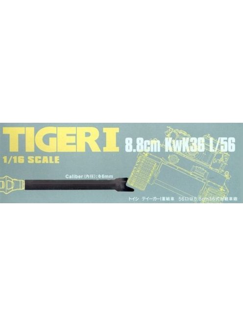 Hobby Fan - Tigeri 8.8cm KwK36 L/56 Caliber: 6mm