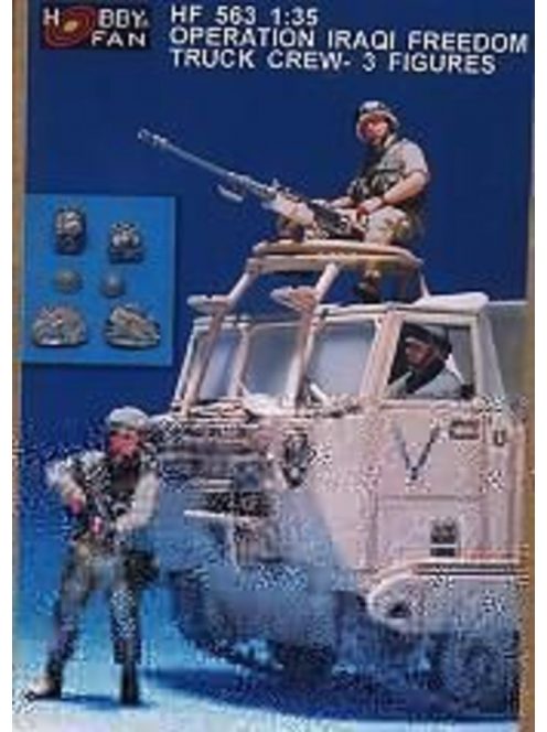 Hobby Fan - Operation Iraqi freedom truck Crew- 3Fig