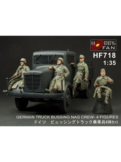 Hobby Fan - German truck BÜSSING NAG crew 4 Fig.