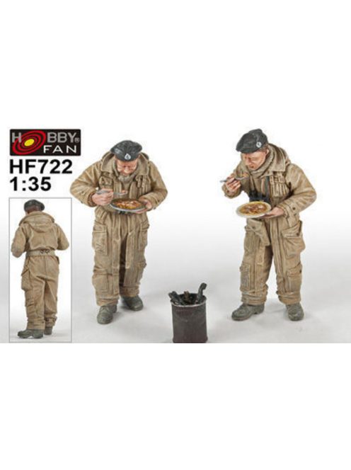 Hobby Fan - British Tank CrewMeals for victory2Fig