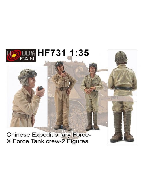 Hobby Fan - Chinese Expeditionary Force-XForce Tank Crew-2 Figures