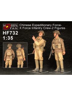   Hobby Fan - Chinese Expeditionary Force-X Force Infa Infantry Crew-2 Figures