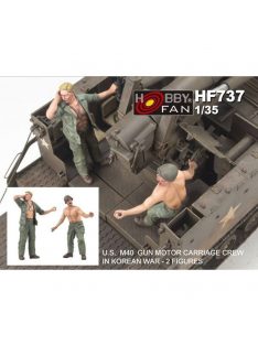   Hobby Fan - U.S.M40 Gun Motor Carriage crew i.Korean war (2 figures)