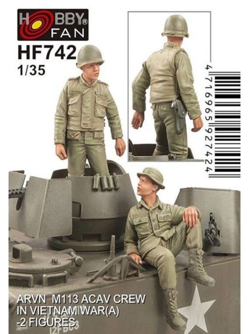 Hobby Fan - ARVN M113 Crew(1)-2 Figures
