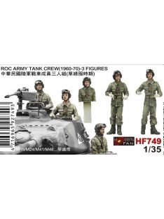 Hobby Fan - ROC ARMY TANK CREW(1960-70)-3 FIGURES