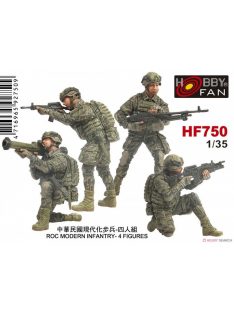 Hobby Fan - ROC MODERN INFANTRY-4 FIGURES