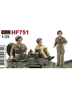   Hobby Fan - BRITISH ARMY CENTRURION TANK CREW IN KOREAN WAR-2 FIGURES