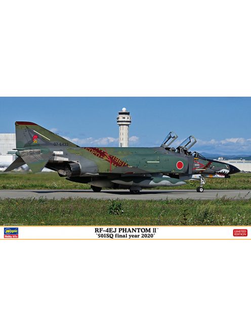 Hasegawa - Mcdonnel Douglas Rf-4Ej Phantom Airplane Military 1961 - 501Sq Final Year 2020