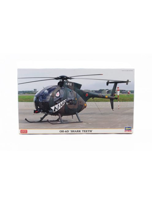 Hasegawa - BELL OH-6D SHARK TEETH HELICOPTER MILITARY 1969 /